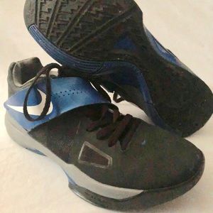 Black Nike Shoes with a strap